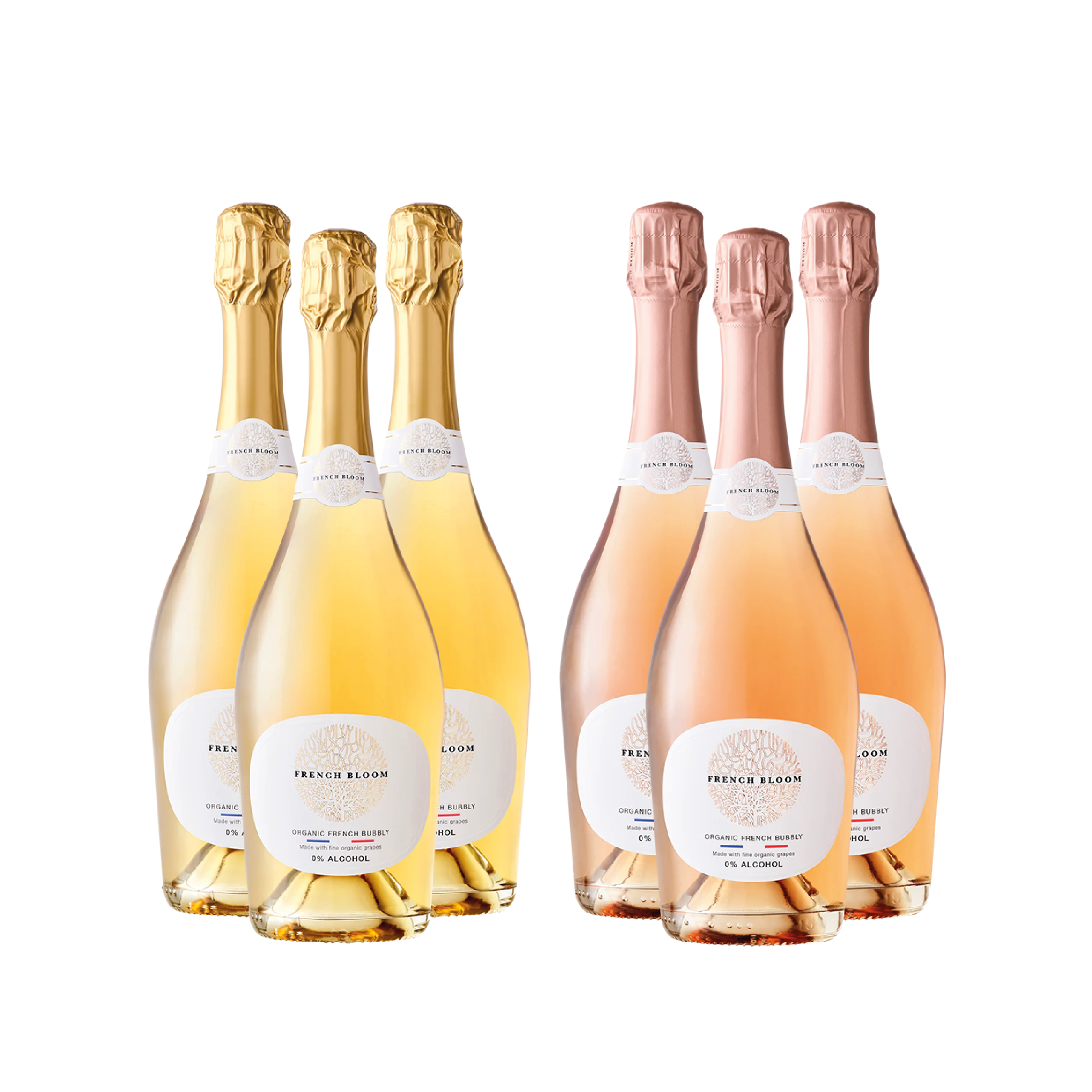 French Bloom - alkoholfreier Sekt im 6er-Bundle