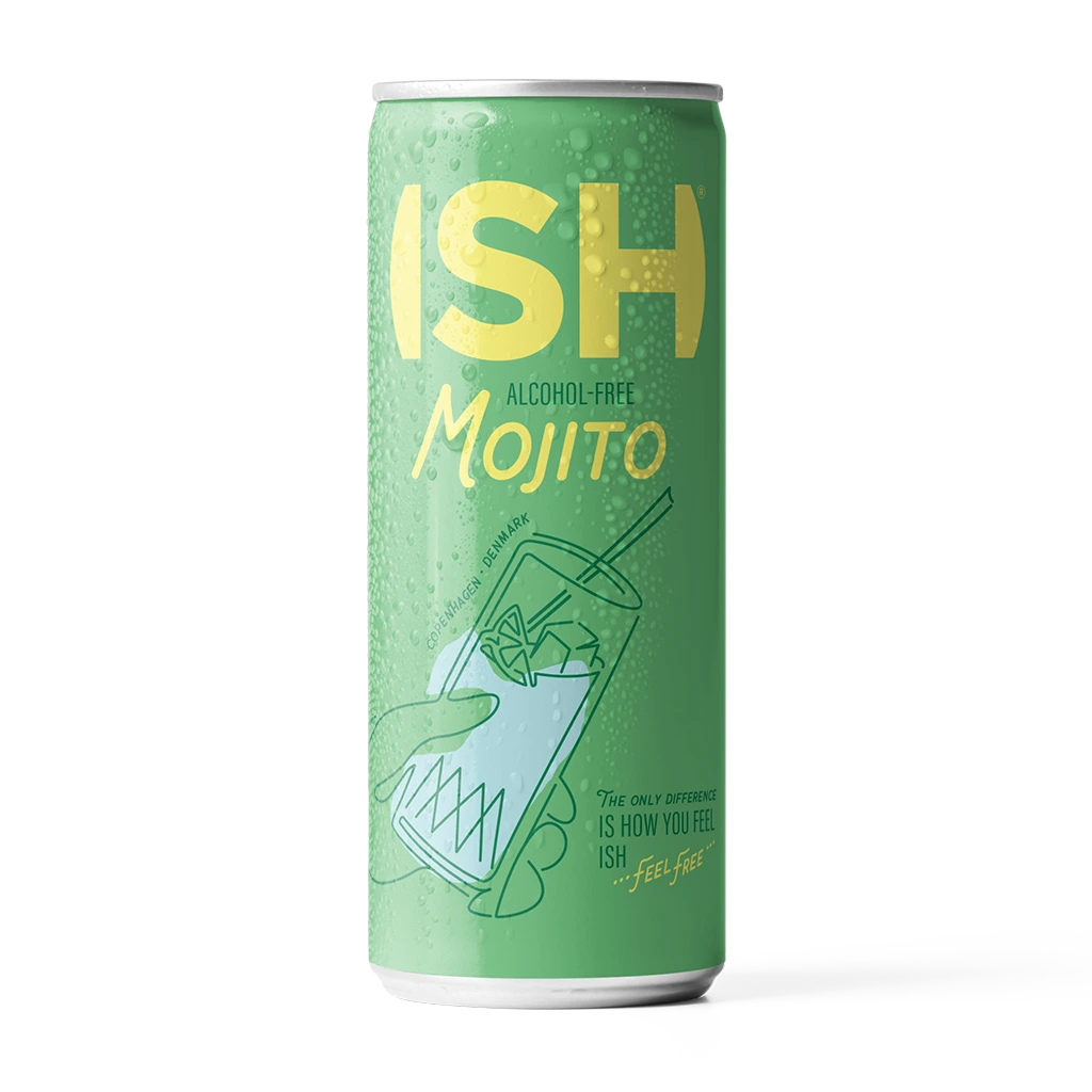 ISH alkoholfreier Mojito in der Dose