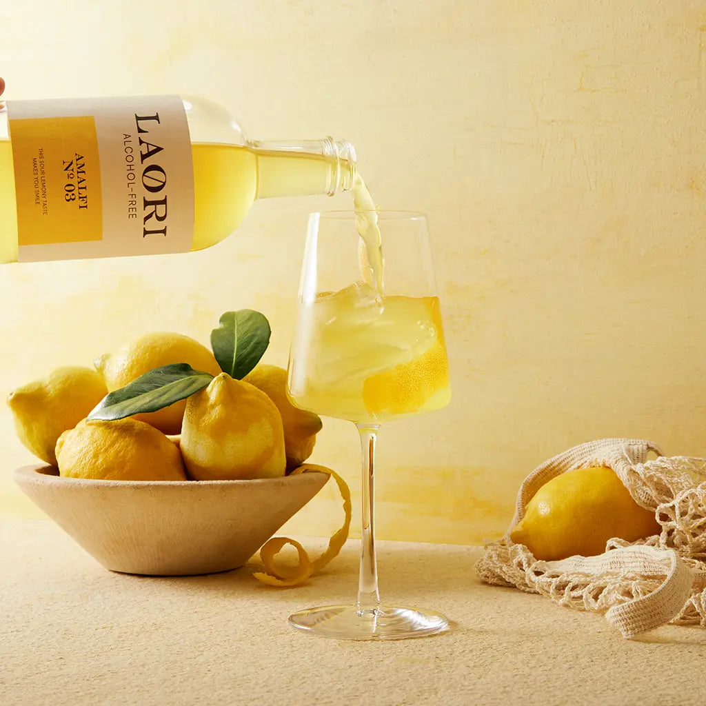 Laori Amalfi als alkoholfreier Limoncello Spritz Aperitif