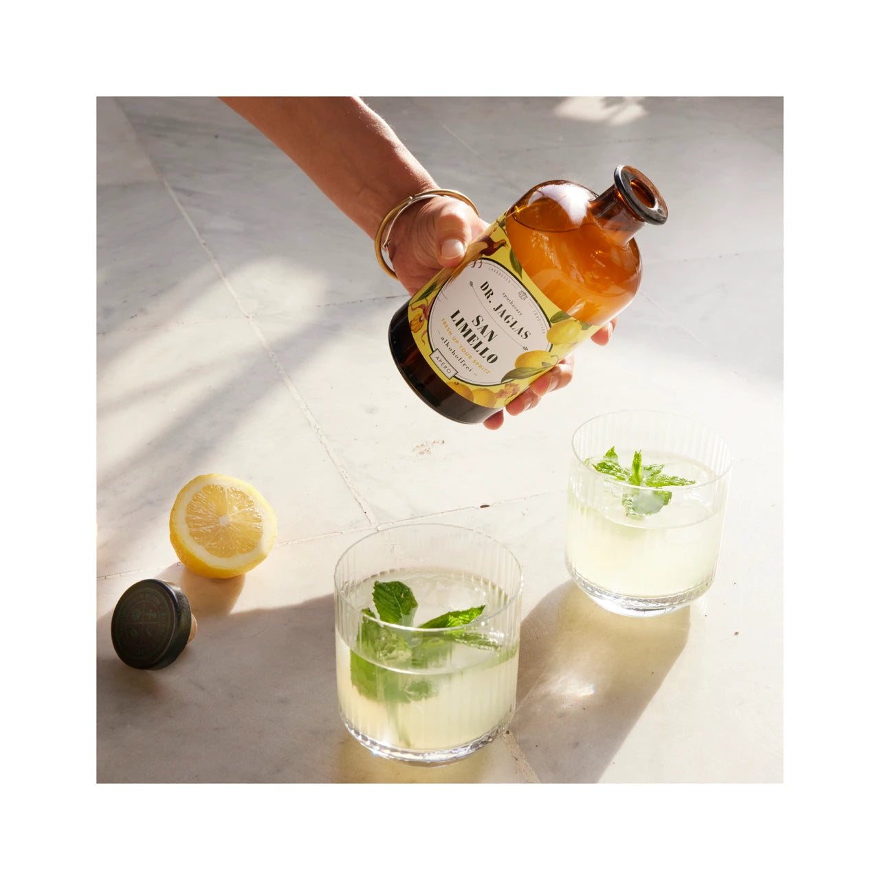Dr. Jaglas San Limello - alcohol-free limoncello alternative