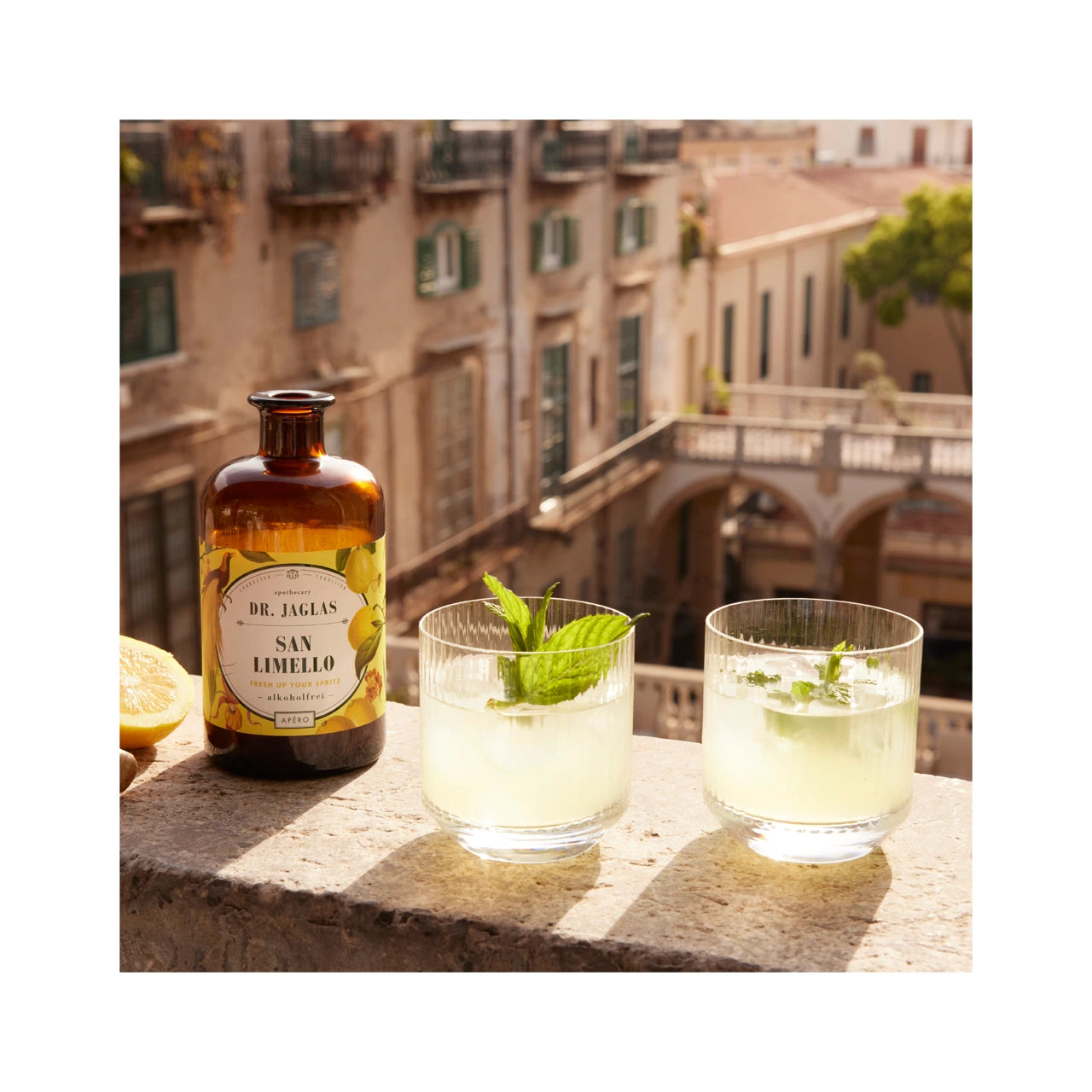 Dr. Jaglas San Limello - alcohol-free limoncello alternative