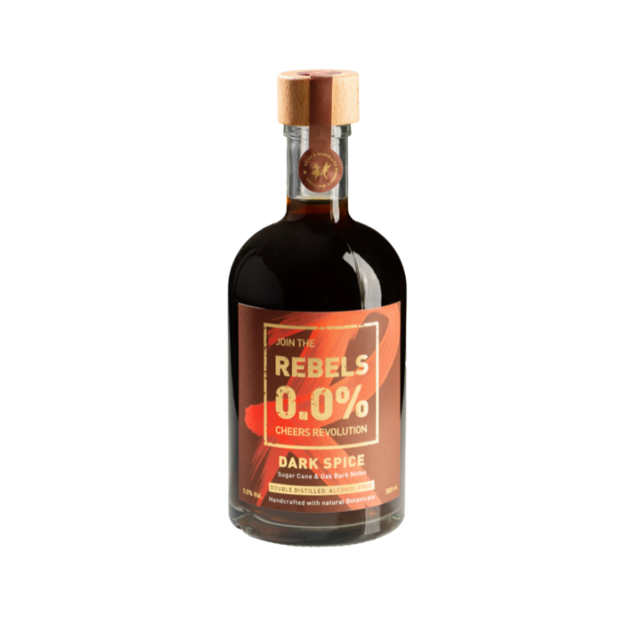 Rebels 0.0% Dark Spice - alcohol-free rum alternative