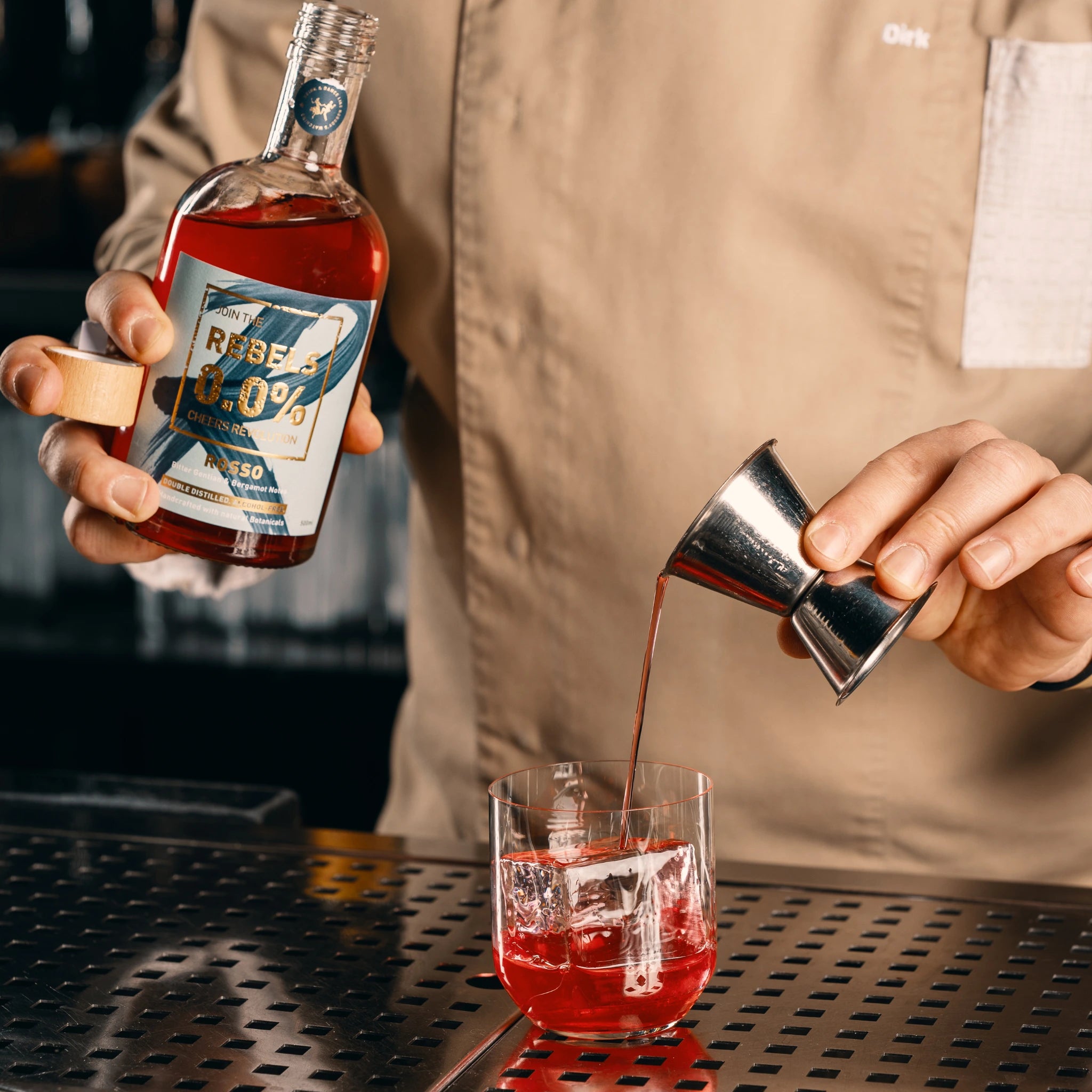 Rebels 0.0% Rosso - alcohol-free bitter aperitif