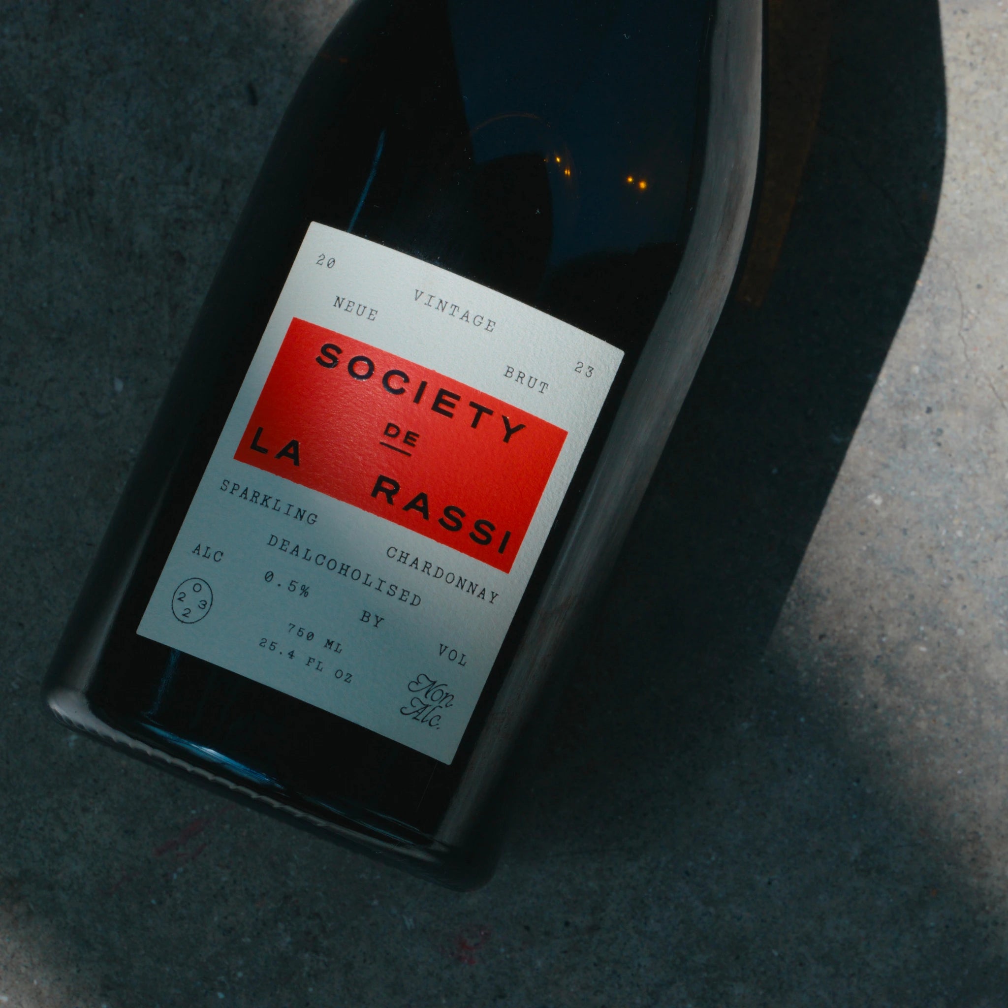 Society de la Rassi new brood Sparkling Chardonnay alcohol -free