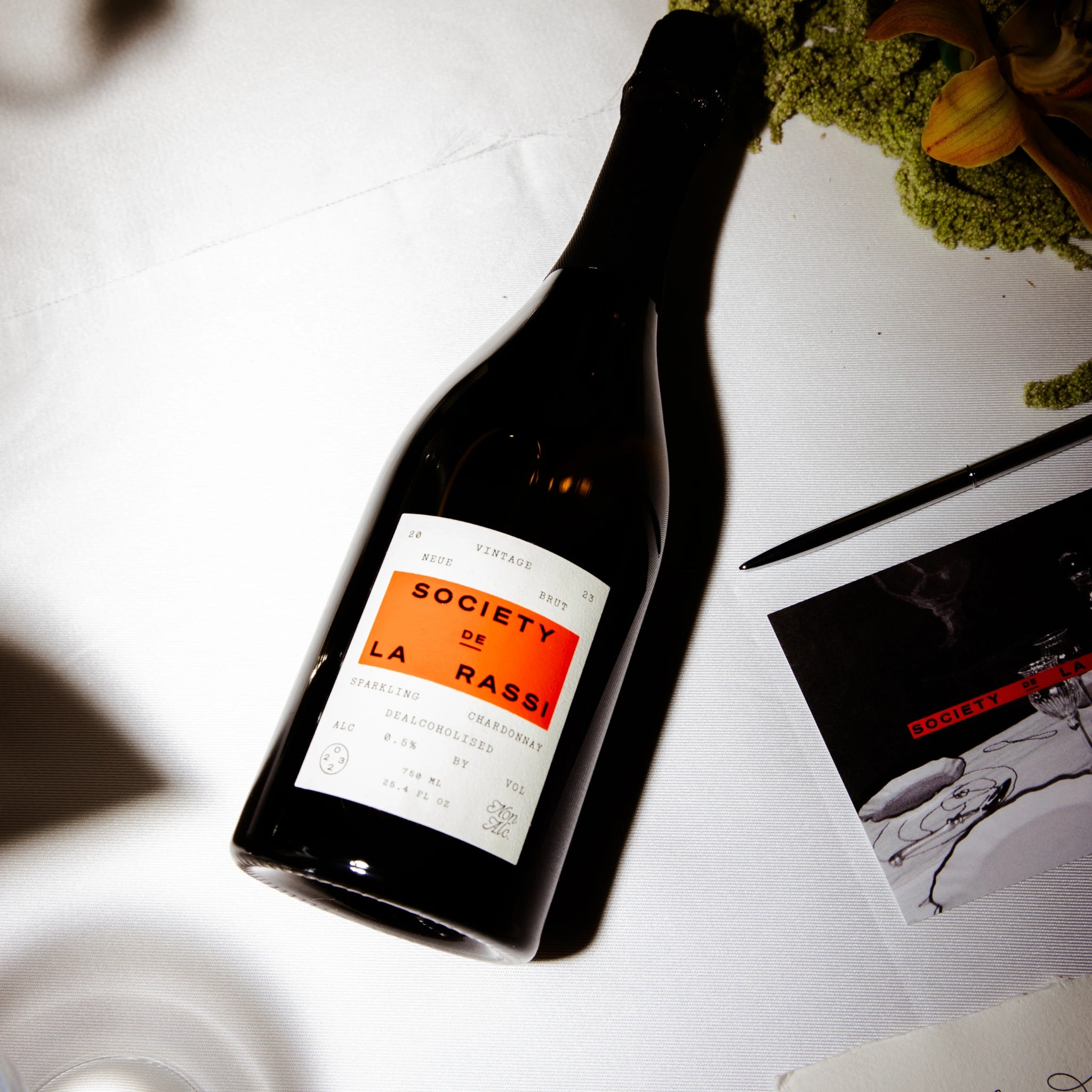 Society de la Rassi new brood Sparkling Chardonnay alcohol -free