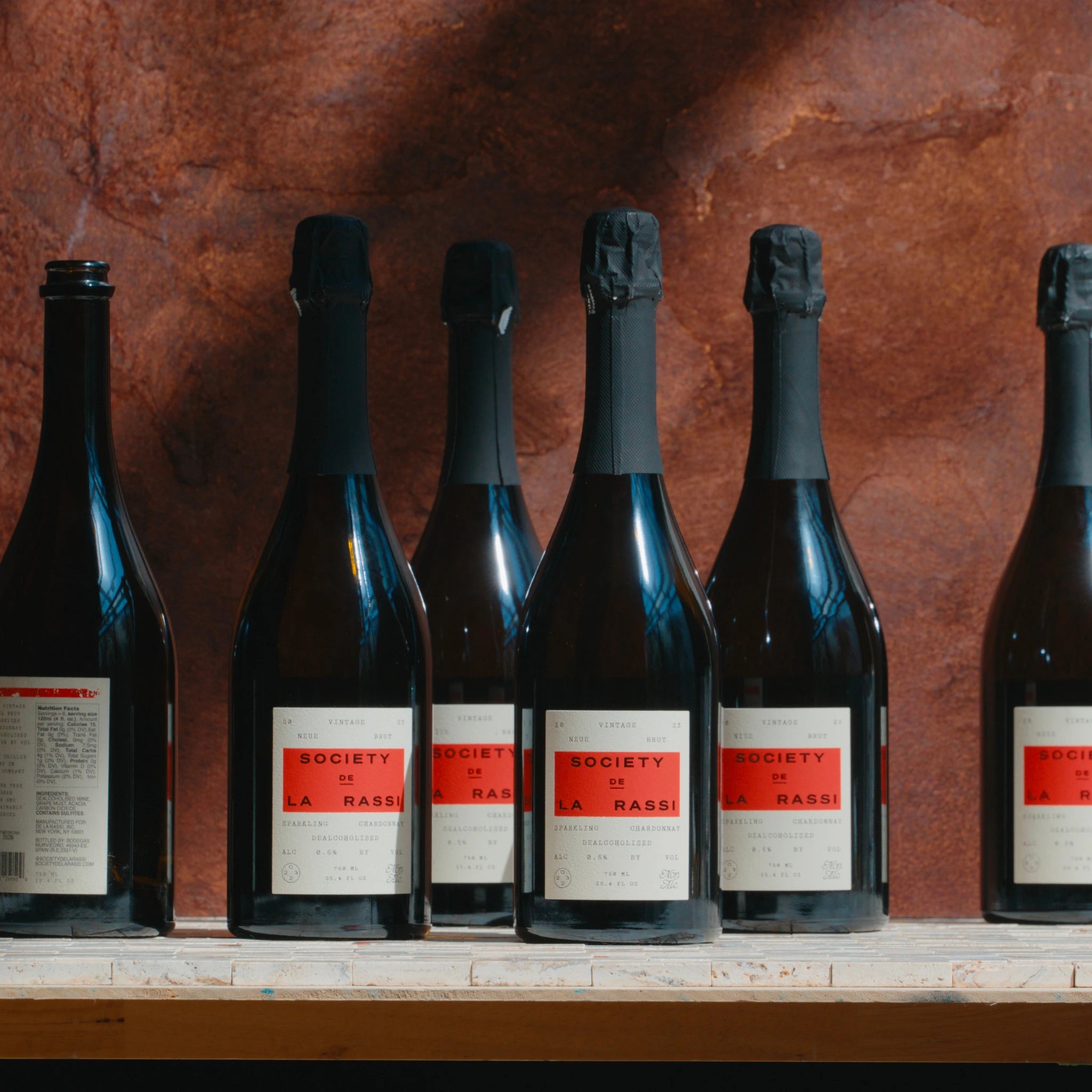 Society de la Rassi new brood Sparkling Chardonnay alcohol -free