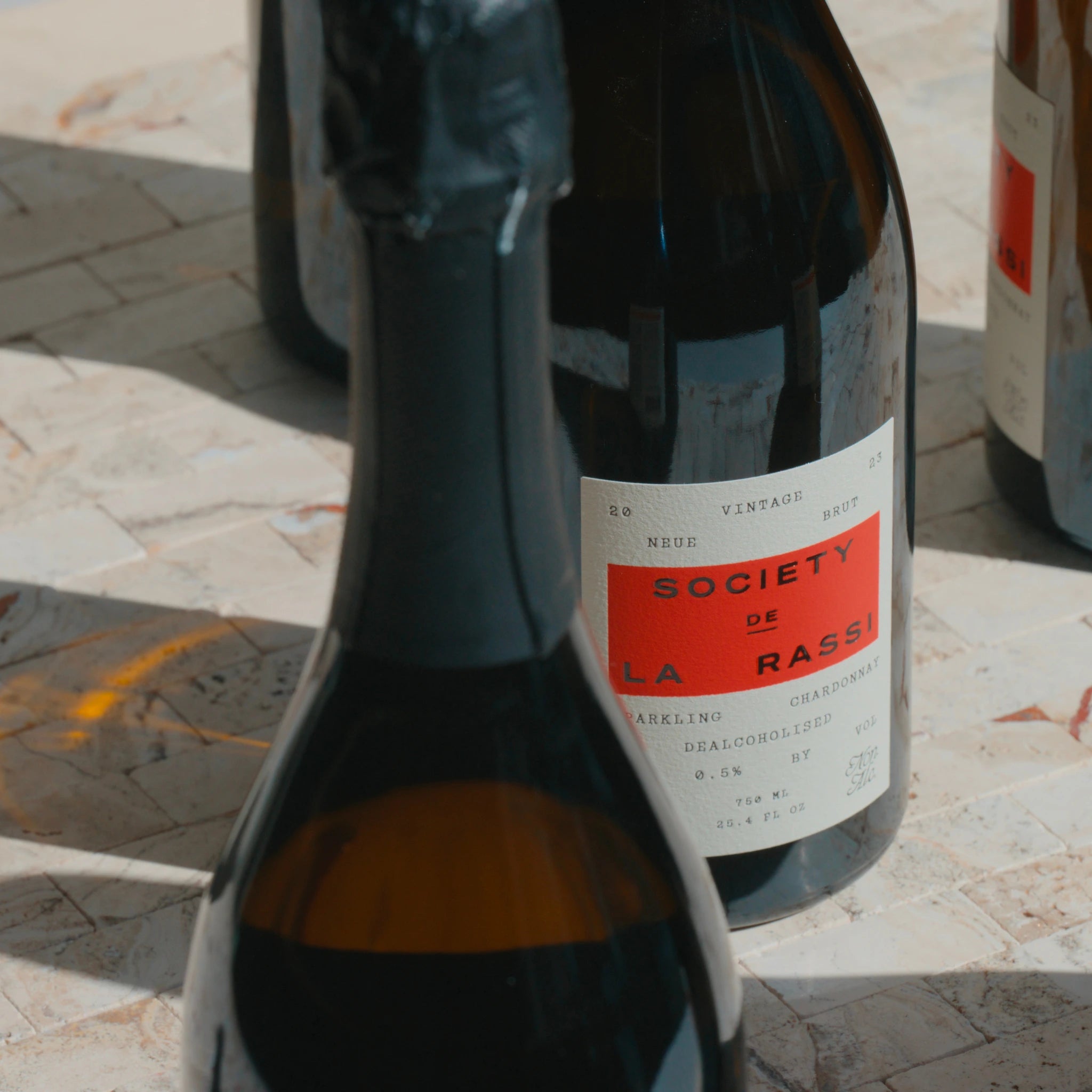 Society de la Rassi new brood Sparkling Chardonnay alcohol -free