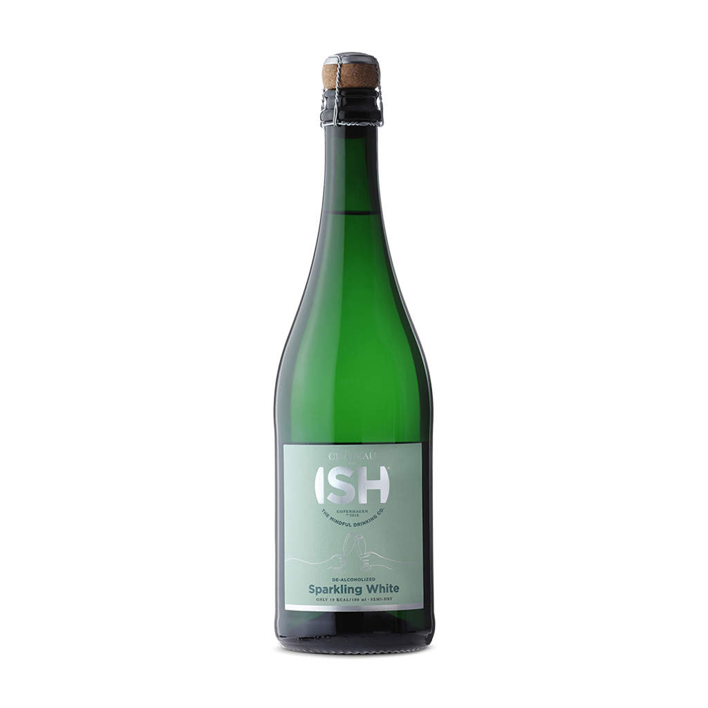 Château del ISH Sparkling White -  alkoholfreier Sekt in der 0,75L Flasche