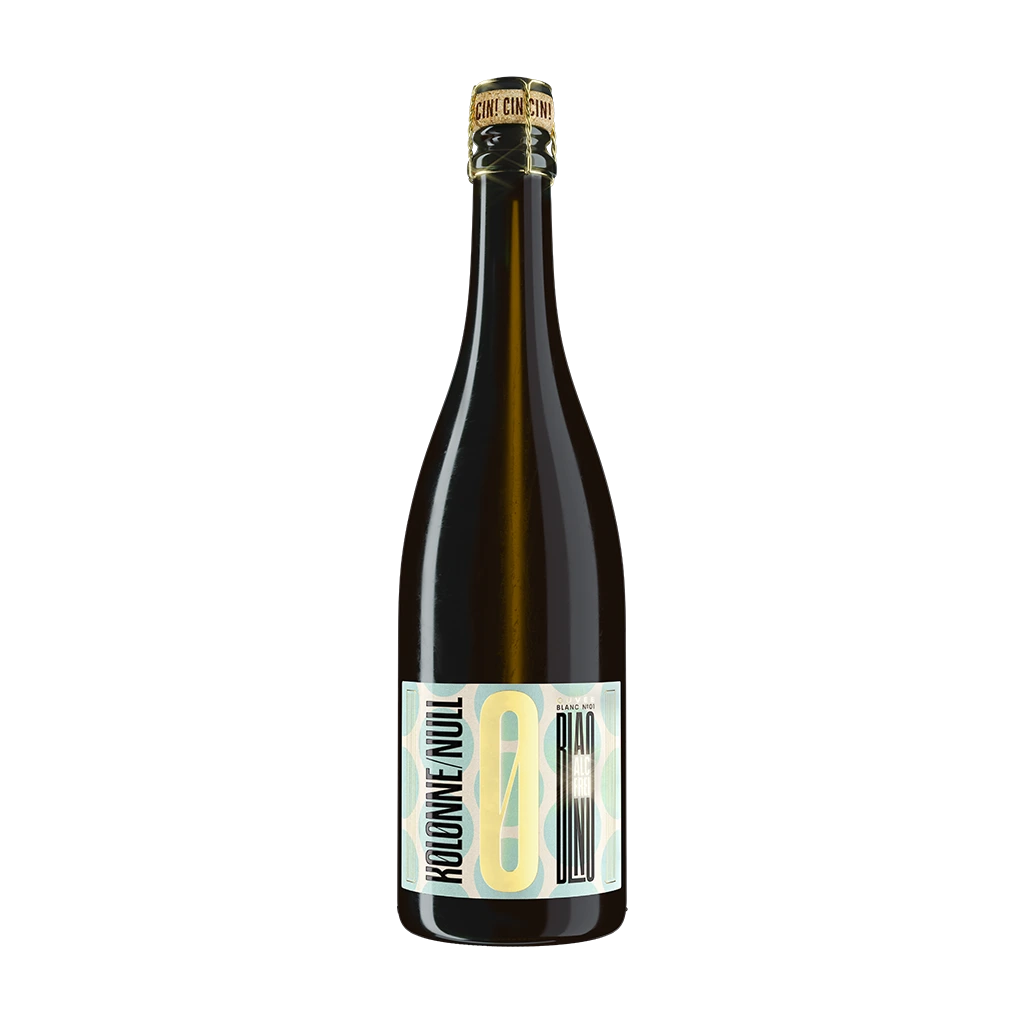 Kolonne Null Cuvée N.01 Blanc, prickelnd und alkoholfrei, 0,75-l-Flasche