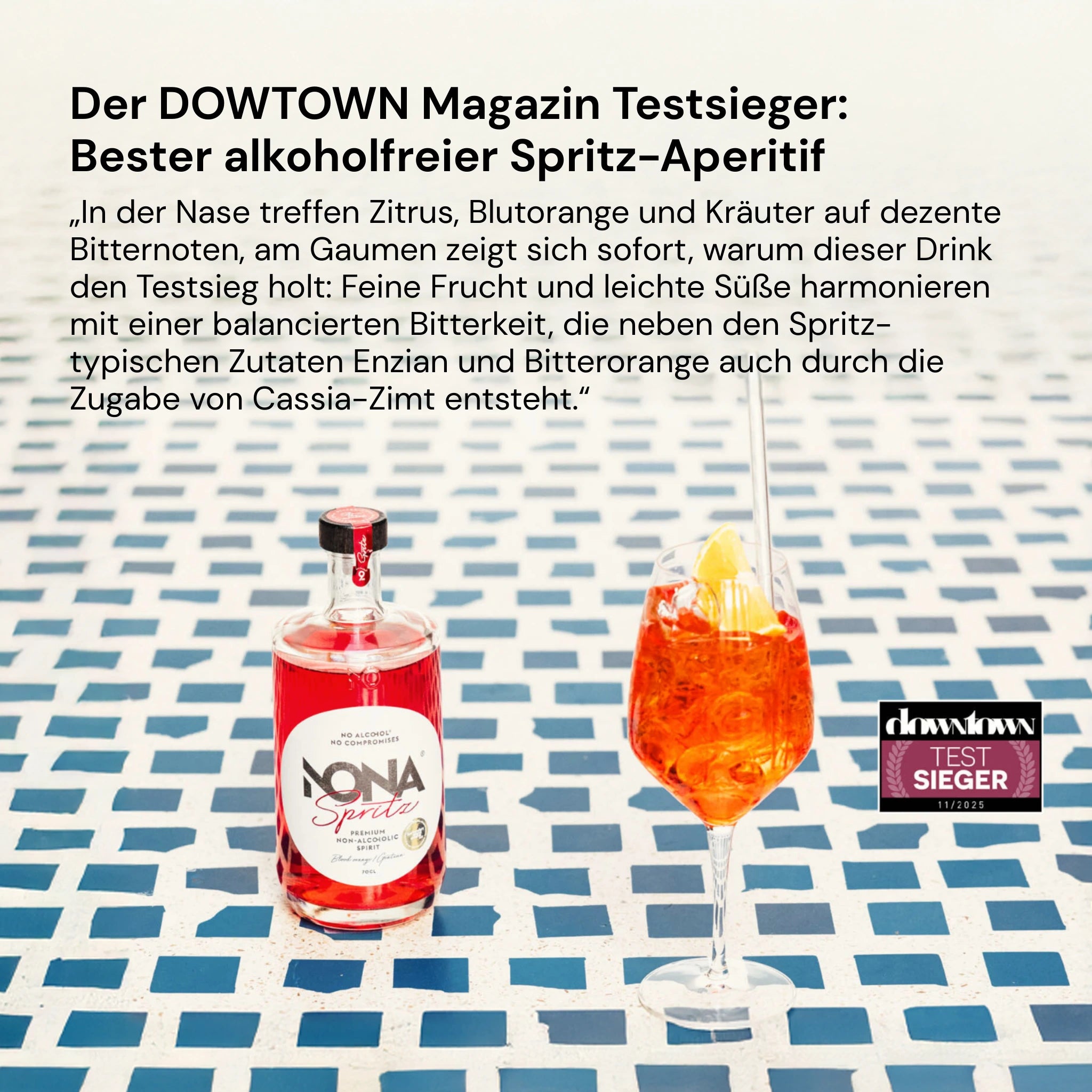 NONA Spritz - alkoholfreier Aperitif