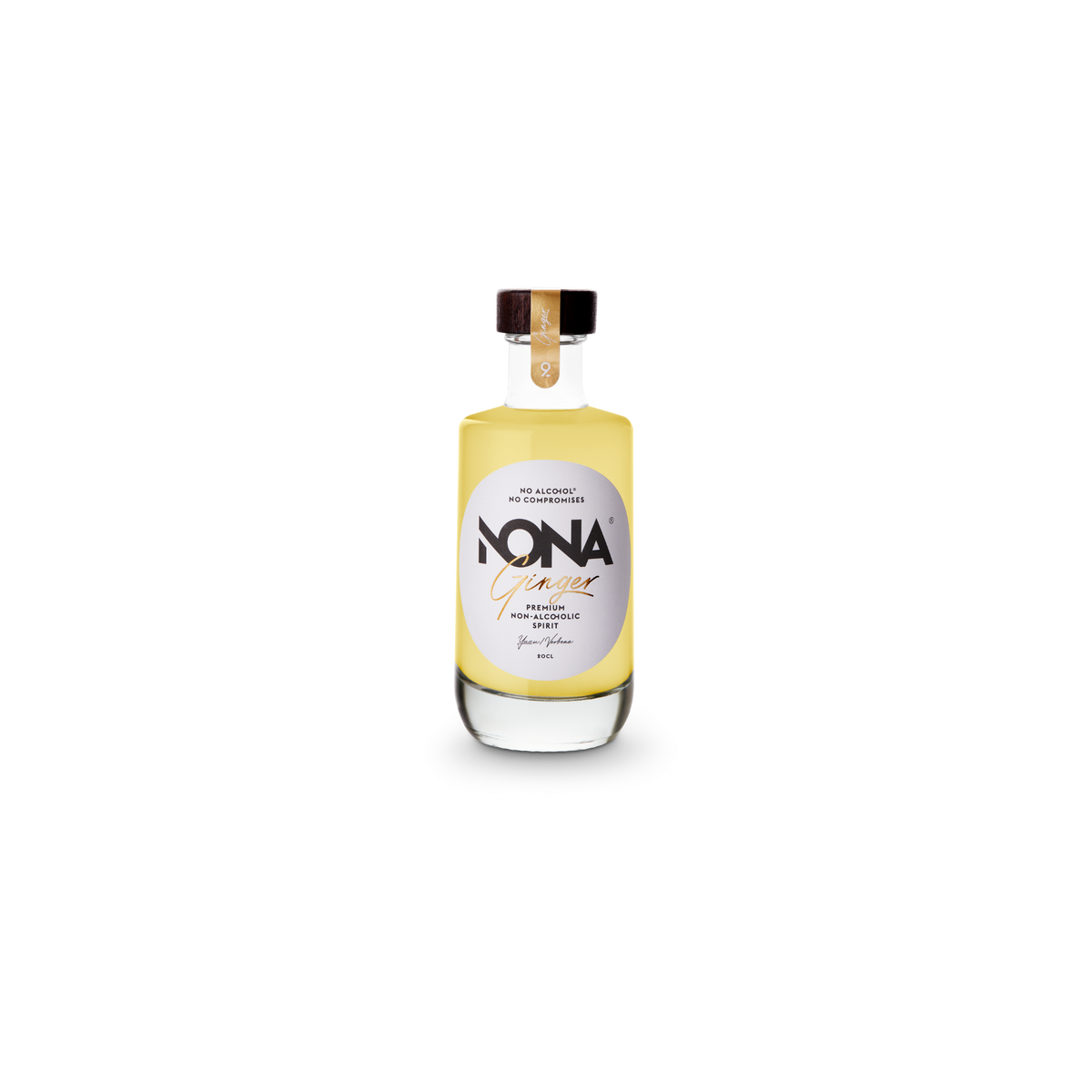NONA Ginger, alkoholfreier Botanical mit Ingwer, 0,2-l-Flasche