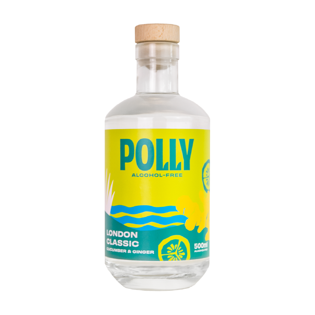 POLLY London Classic alkoholfreie Gin Alternative in der 500ml Flasche
