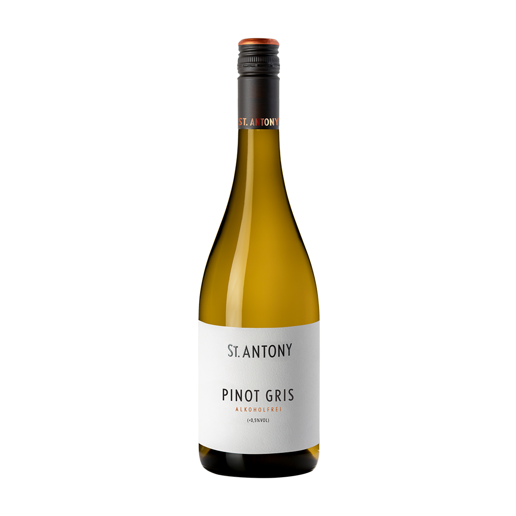 St. Antony Pinot Gris, alkoholfreier Weißwein, 0,75-l-Flasche
