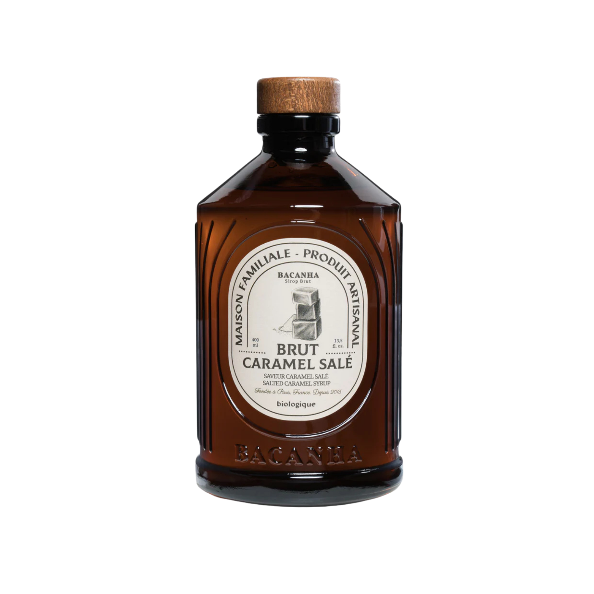 Bacanha Karamell Salé Sirup Bio (Sirop Brut)