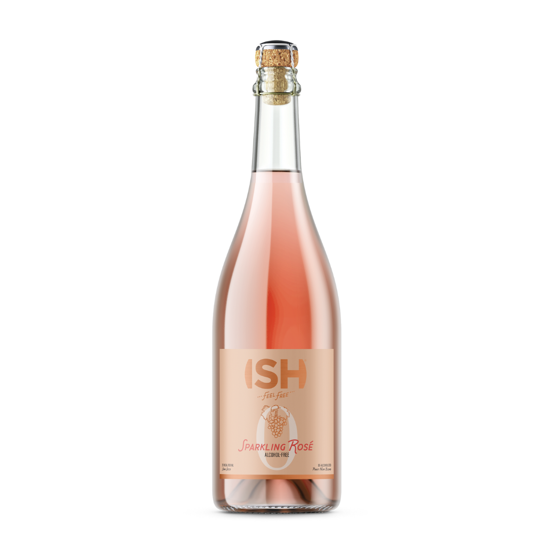 ISH Sparkling Rosé alkoholfrei, 0,75-l-Flasche