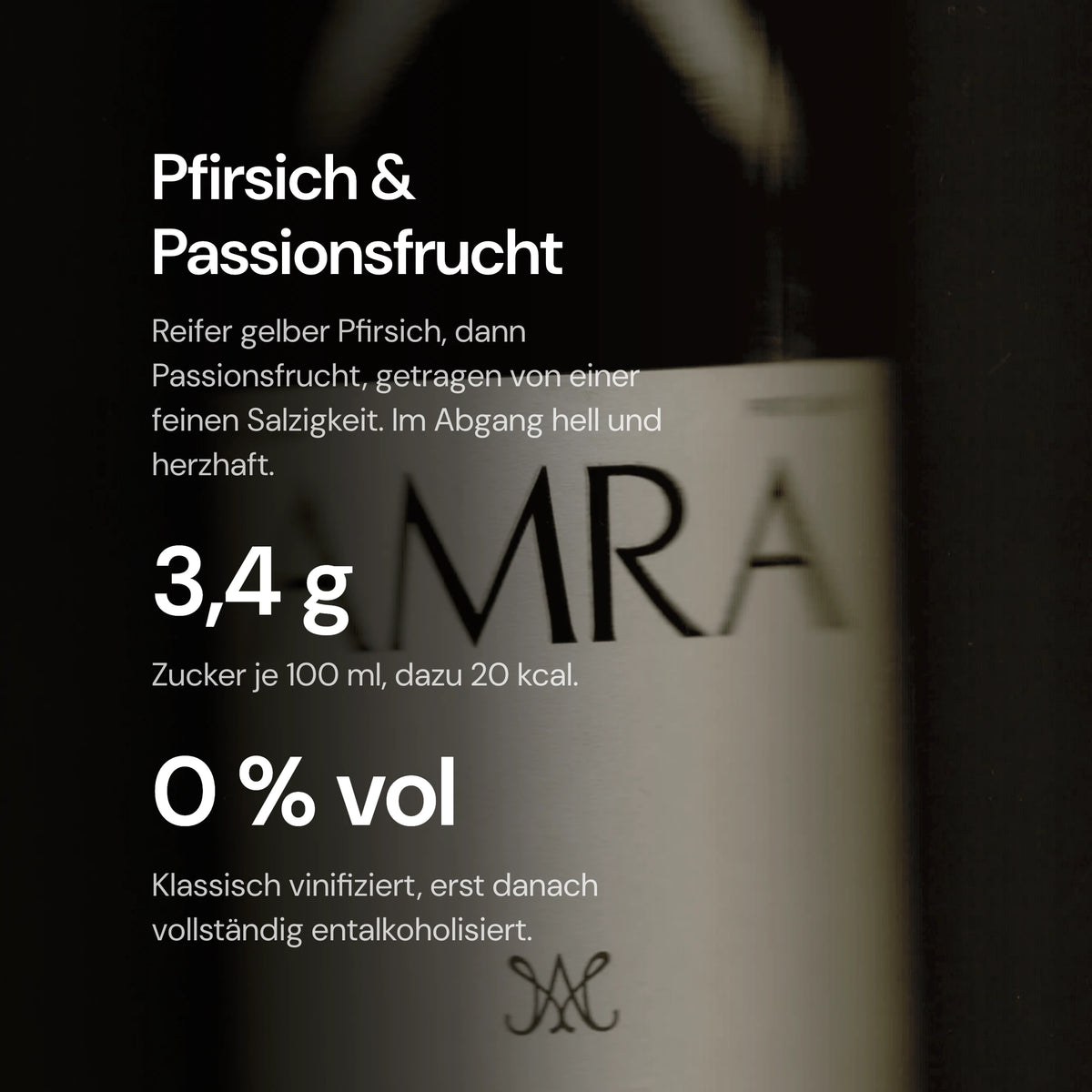 AMRA First Light - alkoholfreier Riesling