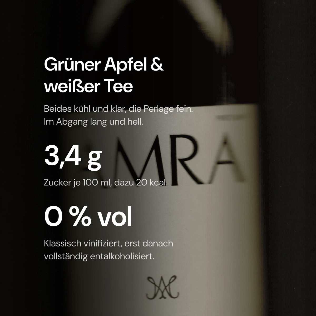 AMRA Lysande - alkoholfreier Sparkling Riesling