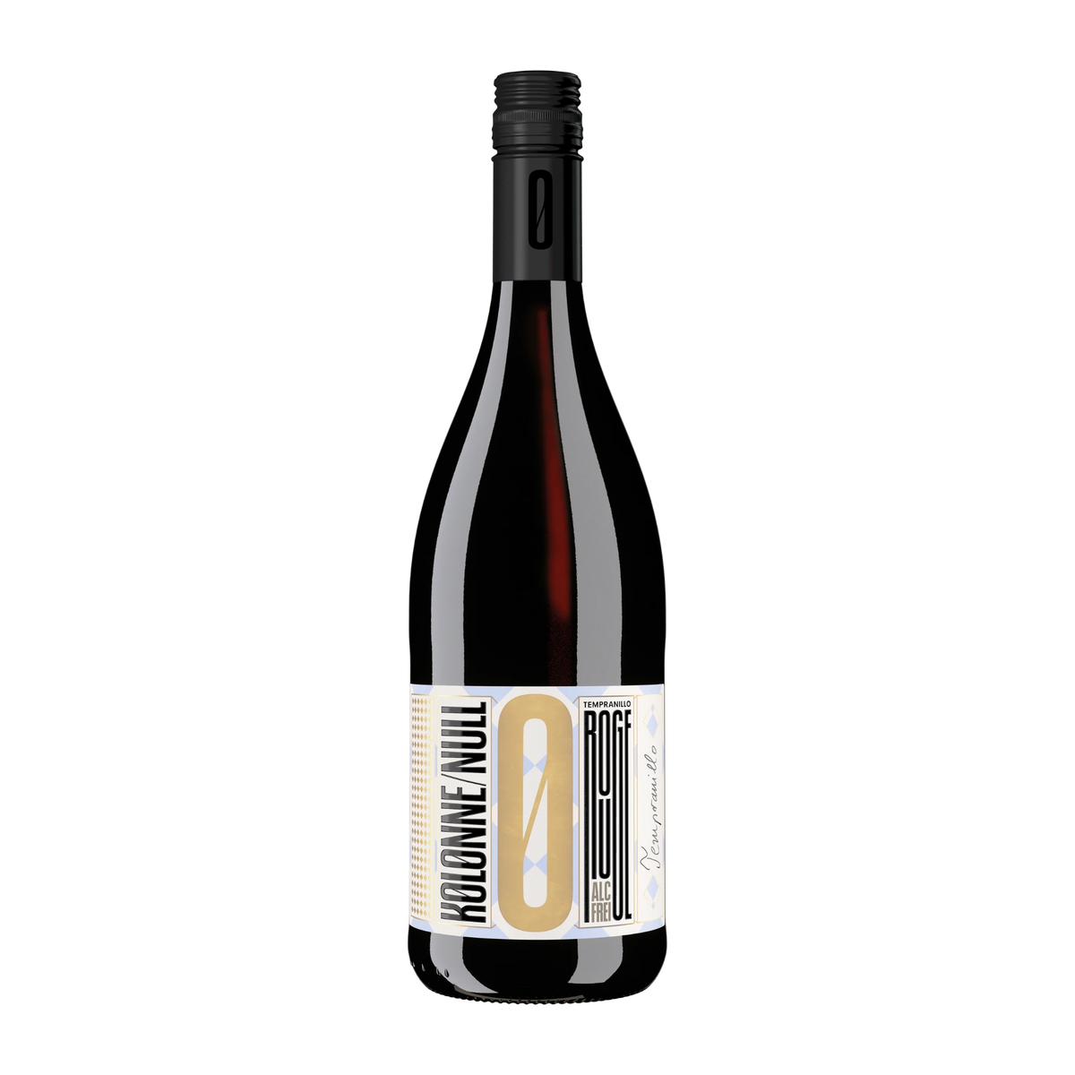 Kolonne Null Tempranillo Rouge, alkoholfreier Rotwein, 0,75-l-Flasche