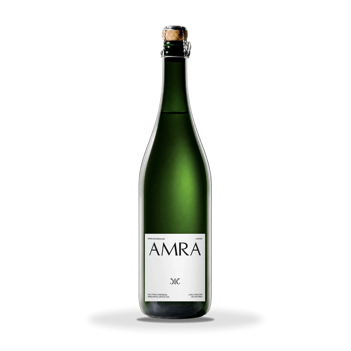 AMRA Lysande, alkoholfreier Sparkling Riesling, 0,75-l-Flasche