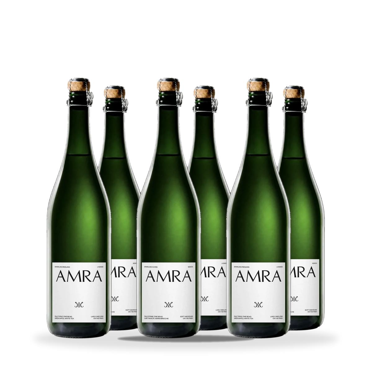 AMRA Sparkling Set: Lysande und Serata, alkoholfrei, je drei 0,75-l-Flaschen