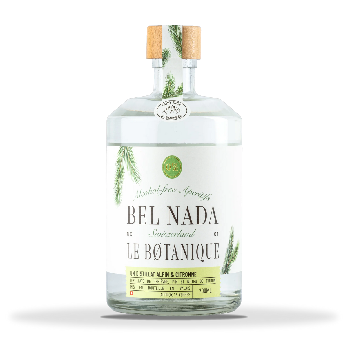 Bel Nada Le Botanique, alkoholfreier Botanical, 0,7-l-Flasche