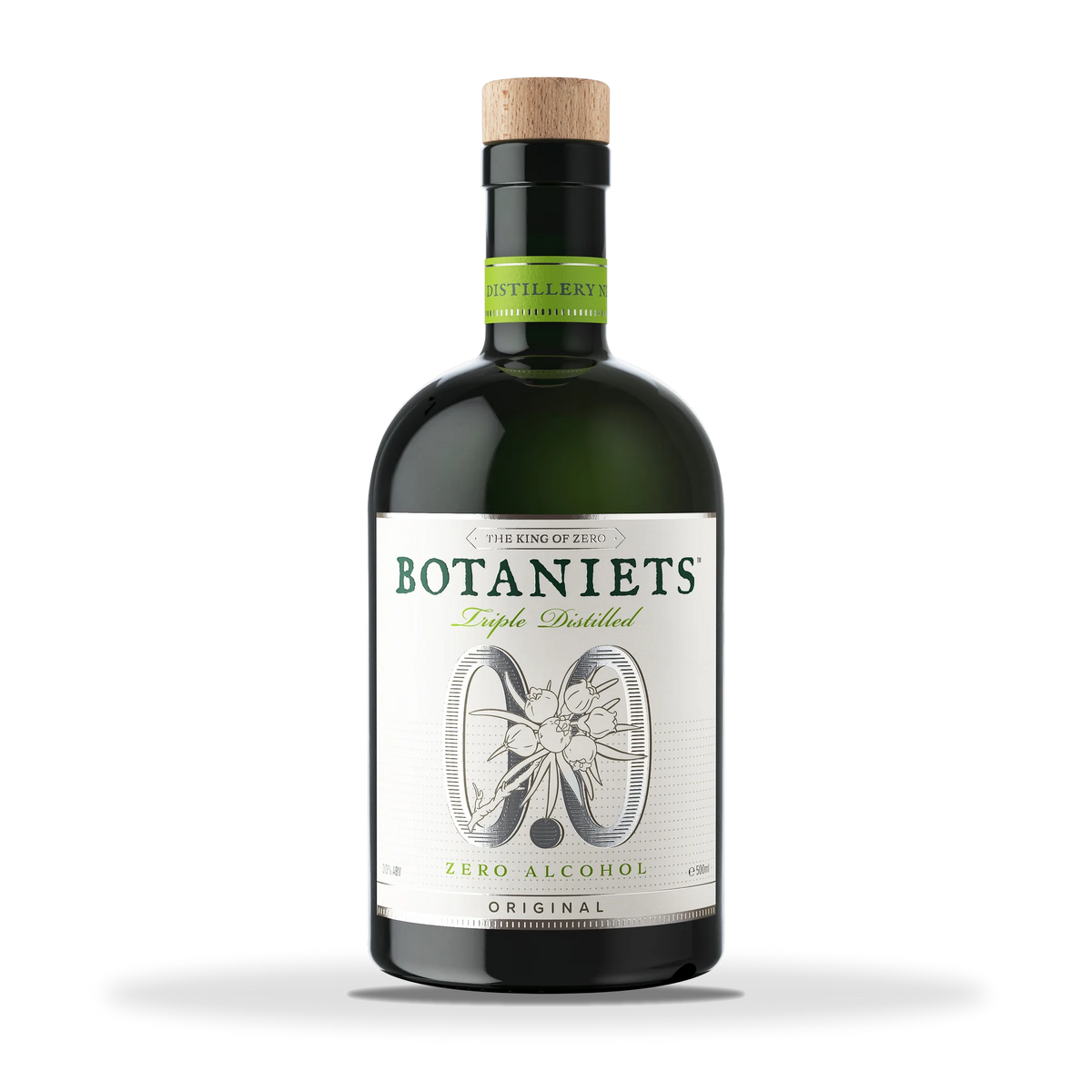 Botaniets Original, alkoholfreier Wacholder-Botanical, 0,5-l-Flasche