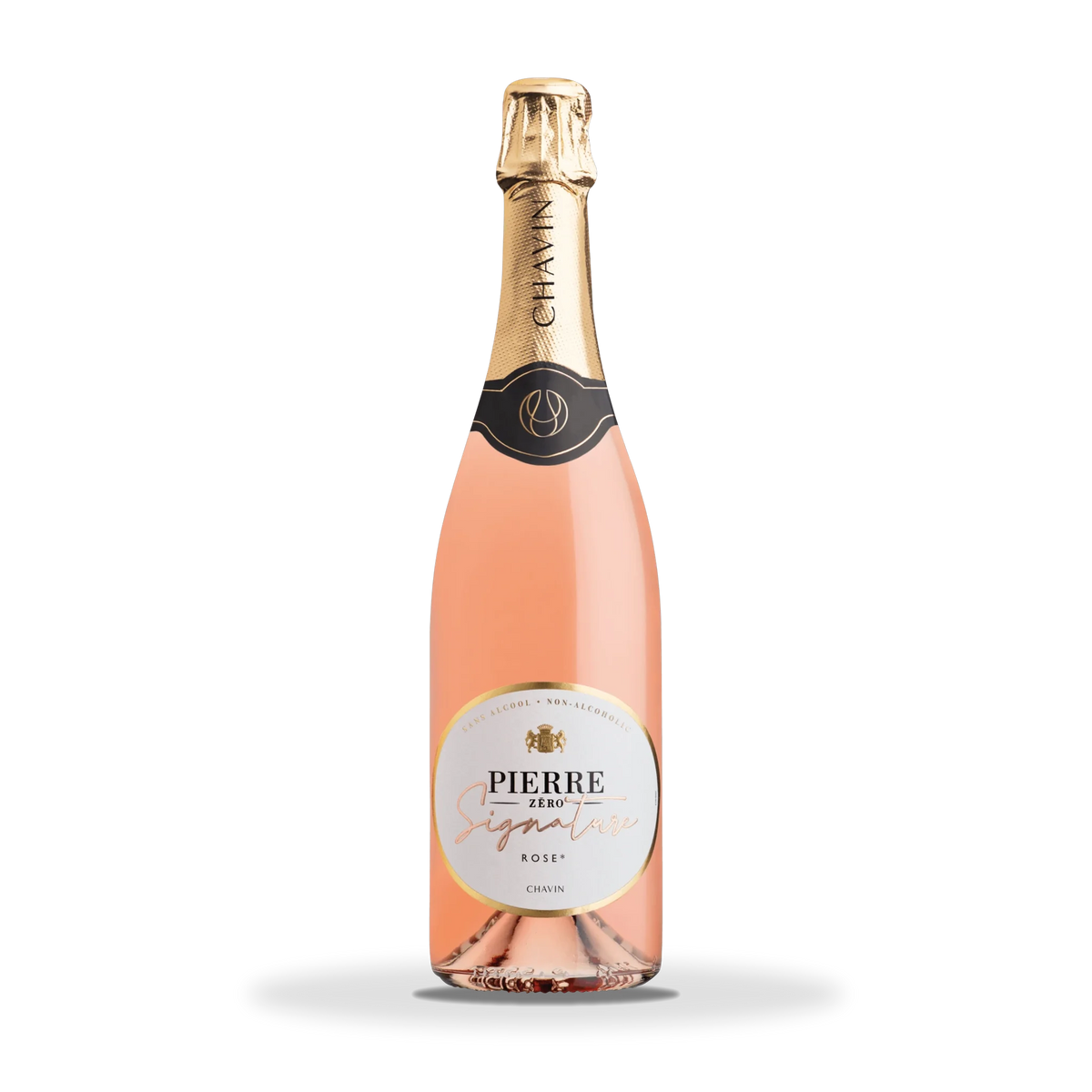Pierre Chavin Zero Signature Rosé, alkoholfreier Rosé, 0,75-l-Flasche