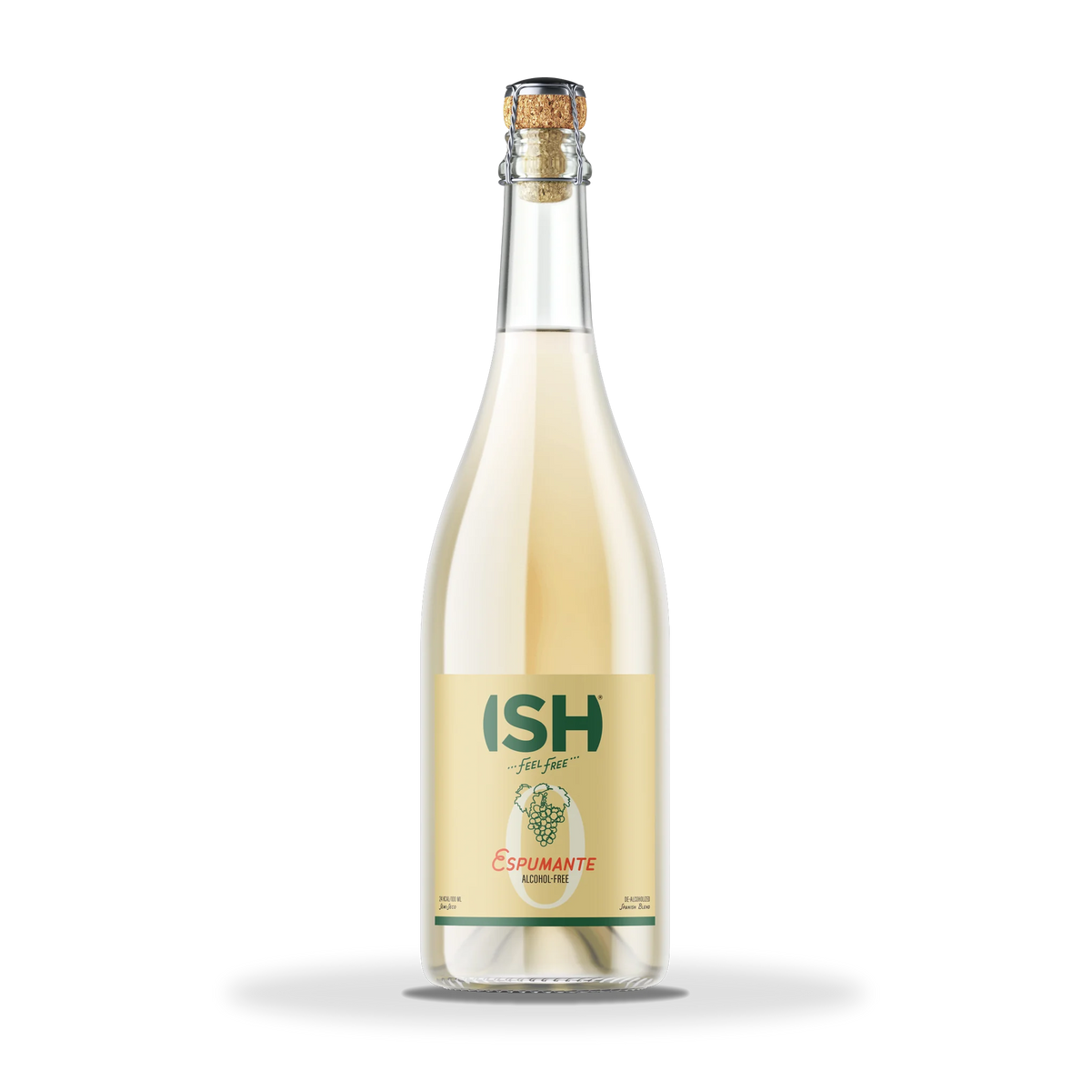 ISH Espumante, alkoholfreier Sparkling, 0,75-l-Flasche