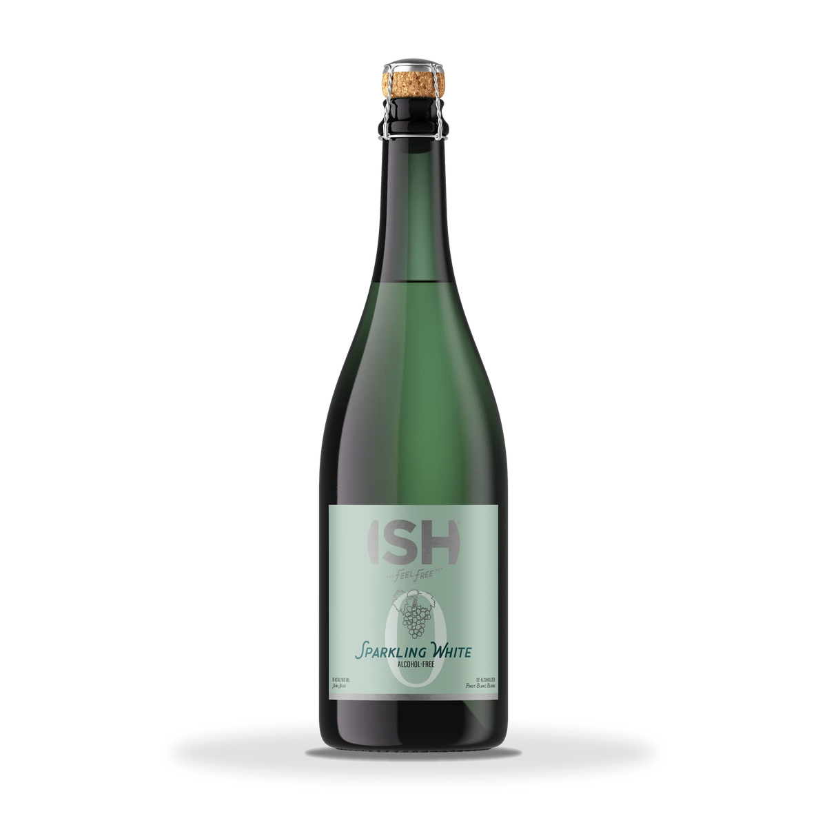 ISH Sparkling White alkoholfrei, 0,75-l-Flasche
