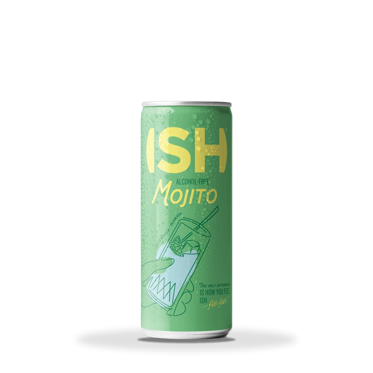 ISH Mojito, alkoholfreier Cocktail, 250-ml-Dose