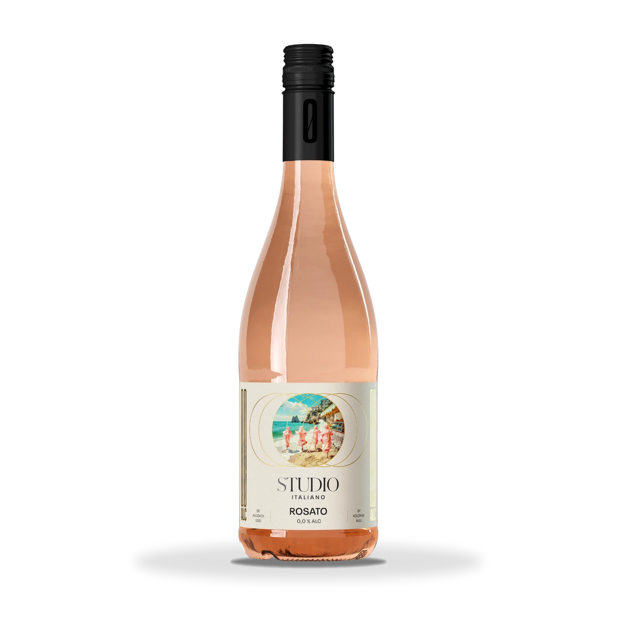 Kolonne Null Studio Italiano Rosato, alkoholfreier Roséwein, 0,75-l-Flasche