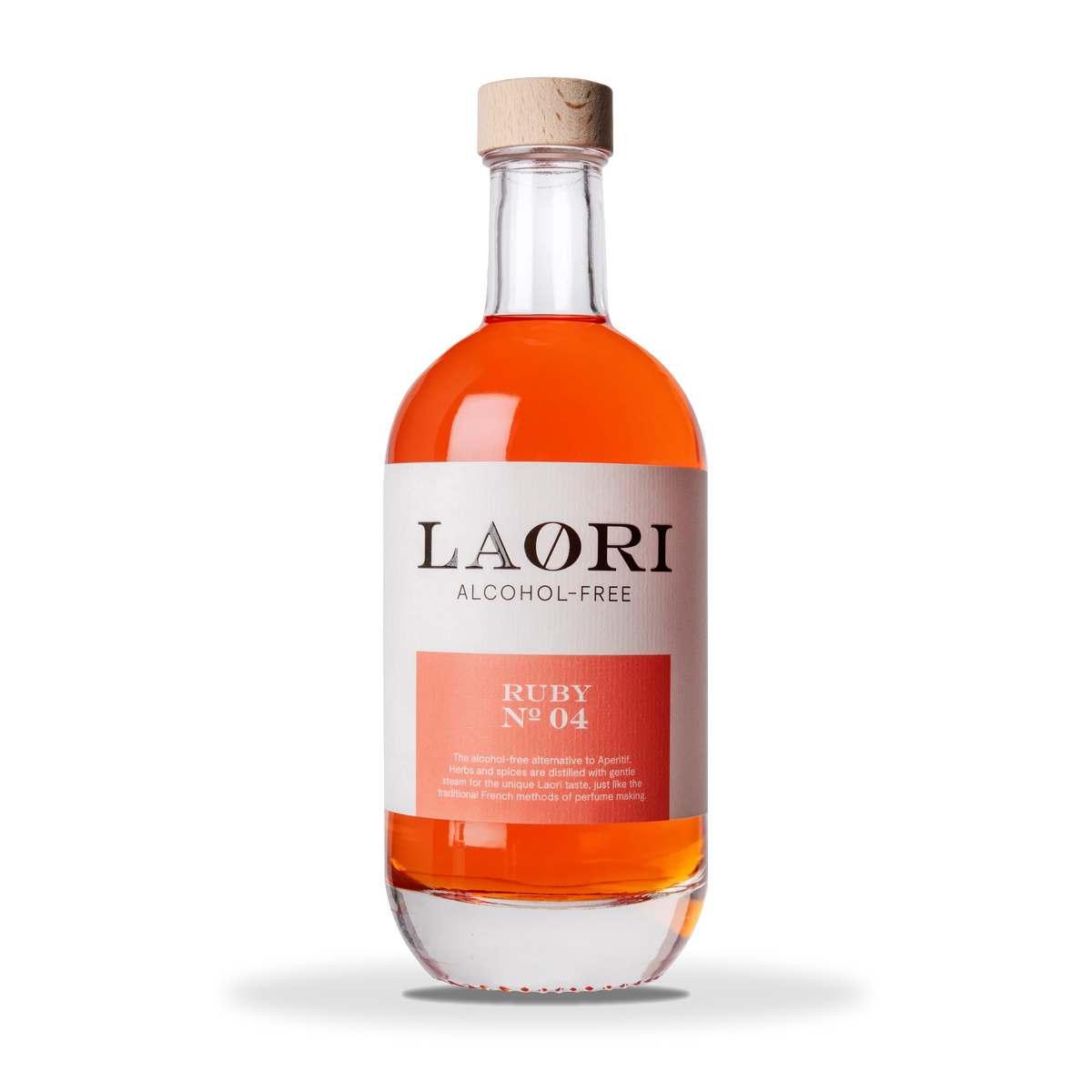 LAØRI Ruby No. 04, alkoholfreier Aperitif für den Spritz, 0,5-l-Flasche