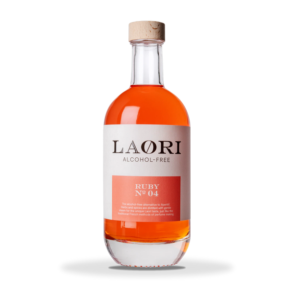 LAØRI Ruby No. 04, alkoholfreier Aperitif für den Spritz, 0,5-l-Flasche