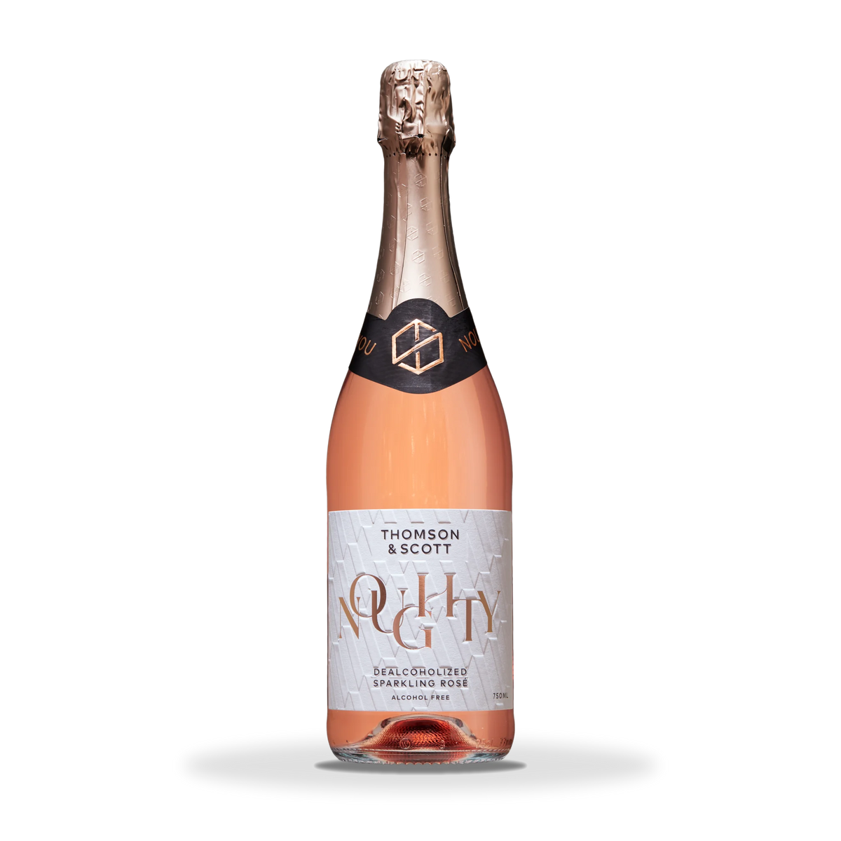 Thomson & Scott Noughty Sparkling Rosé alkoholfrei, 0,75-l-Flasche