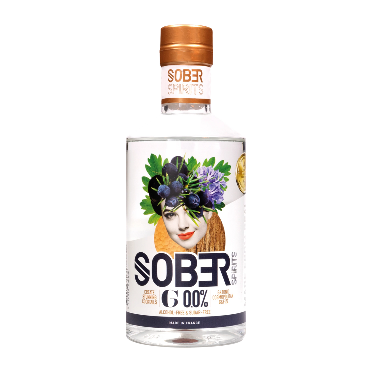 Sober Spirits G, alkoholfreier Wacholder-Botanical, 0,5-l-Flasche