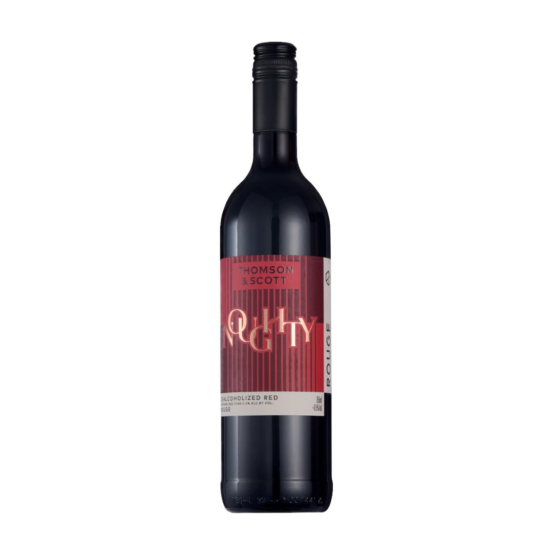 Thomson & Scott Noughty Rouge, alkoholfreier Rotwein, 0,75-l-Flasche