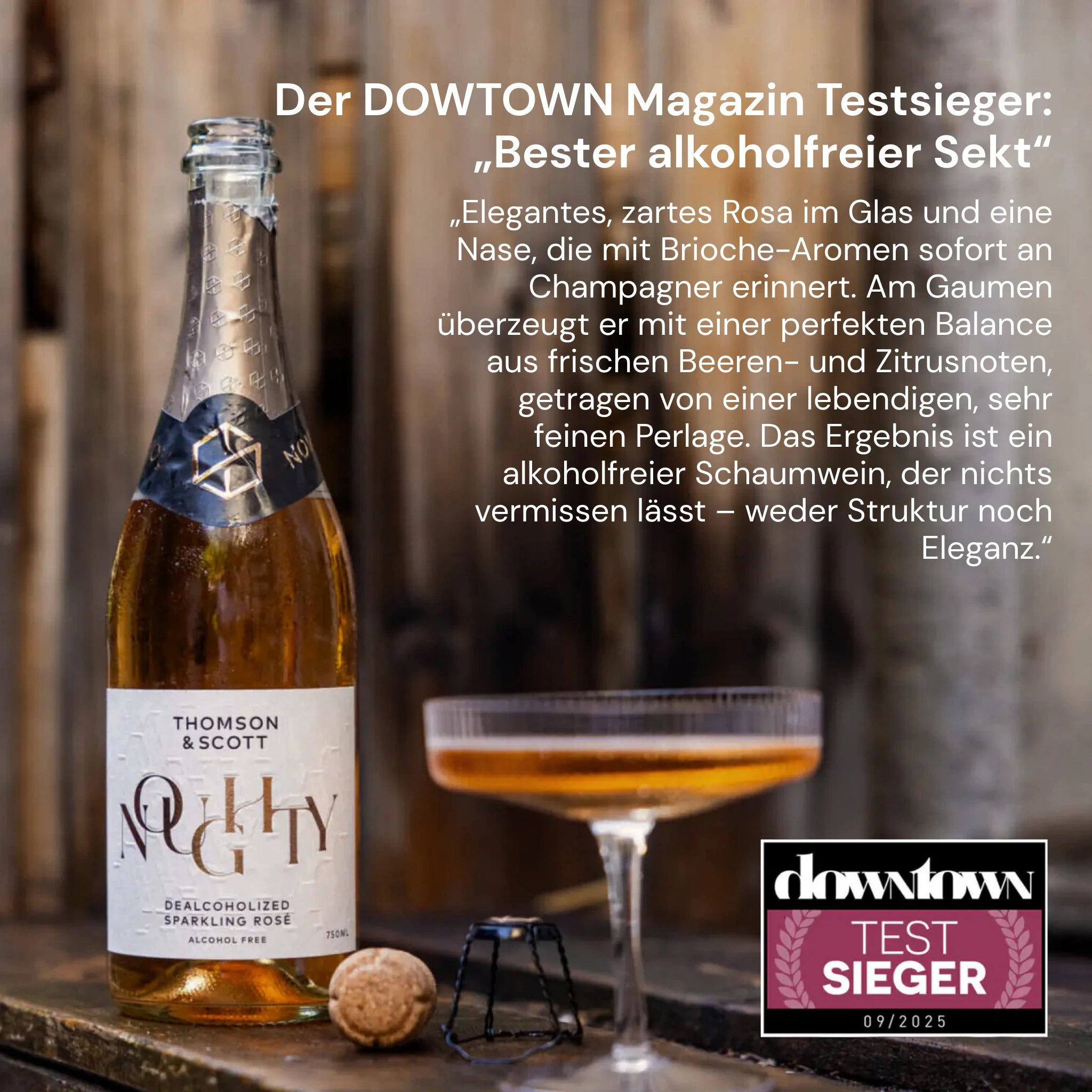 Thomson & Scott Noughty Sparkling Rosé