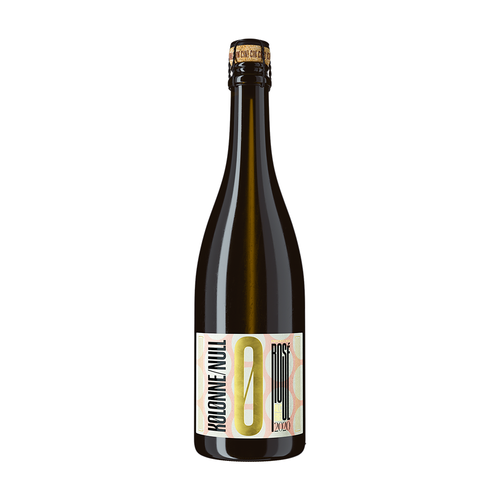 Kolonne Null Rosé prickelnd - alkoholfreier Rosé-Sekt